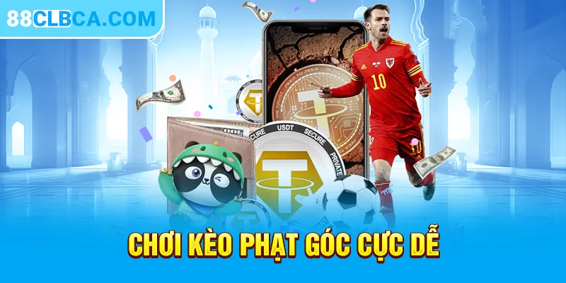 Chơi kèo phạt góc cực dễ